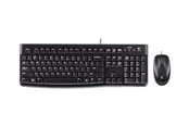 Logitech MK120 Desktop - US - Tastatur & Maus Set - Englisch (US) - Schwarz