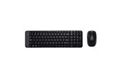 Logitech MK220 Combo Wireless - US - Tastatur & Maus Set - Englisch (US) - Schwarz