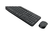 Logitech MK235 - keyboard and mouse set - Hungarian - Tastatur & Maus Set - Ungarisch - Schwarz