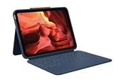 Logitech Rugged Combo 4 - keyboard and folio case - classic blue Input Device - Tastatur & Folio-Set - Blau