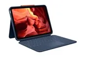 Logitech Rugged Combo 4 Touch - keyboard and folio case - with trackpad Input Device - Tastatur & Folio-Set - Blau