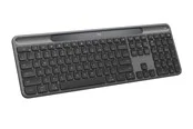 Logitech Signature Slim Solar+ Wireless - Tastaturen - Englisch (US) - Schwarz