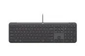 Logitech Signature Slim Wired K620 for Business - Tastaturen - Englisch - Grau