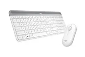 Logitech Slim Wireless Combo MK470 - Tastatur & Maus Set - Deutsch - Grau