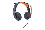 Logitech Zone Learn Wired On-Ear Headset for Learners 3.5mm AUX - headphones with mic - replacement