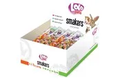 Lolo Pets Smakers box for gerbils & rabbit grønsager 12 pcs./box