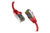 M-CAB EFB-Elektronik patch cable - 1.5 m - red - Rot - 1 meter