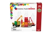Magna-Tiles Builder 32-Piece Magnetic Building Set