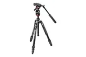 Manfrotto Befree live Aluminium tripod twist video head