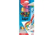 Maped Color'Peps Oops Erasable Colour pencils x12