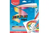 Maped Color'Peps Oops Erasable Colour pencils x24