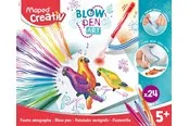 Maped Creativ Blowpen Art - Box of 24 colours