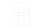 MediaRange - multi-purpose labels - 1050 label(s) - 63.5 x 38.1 mm