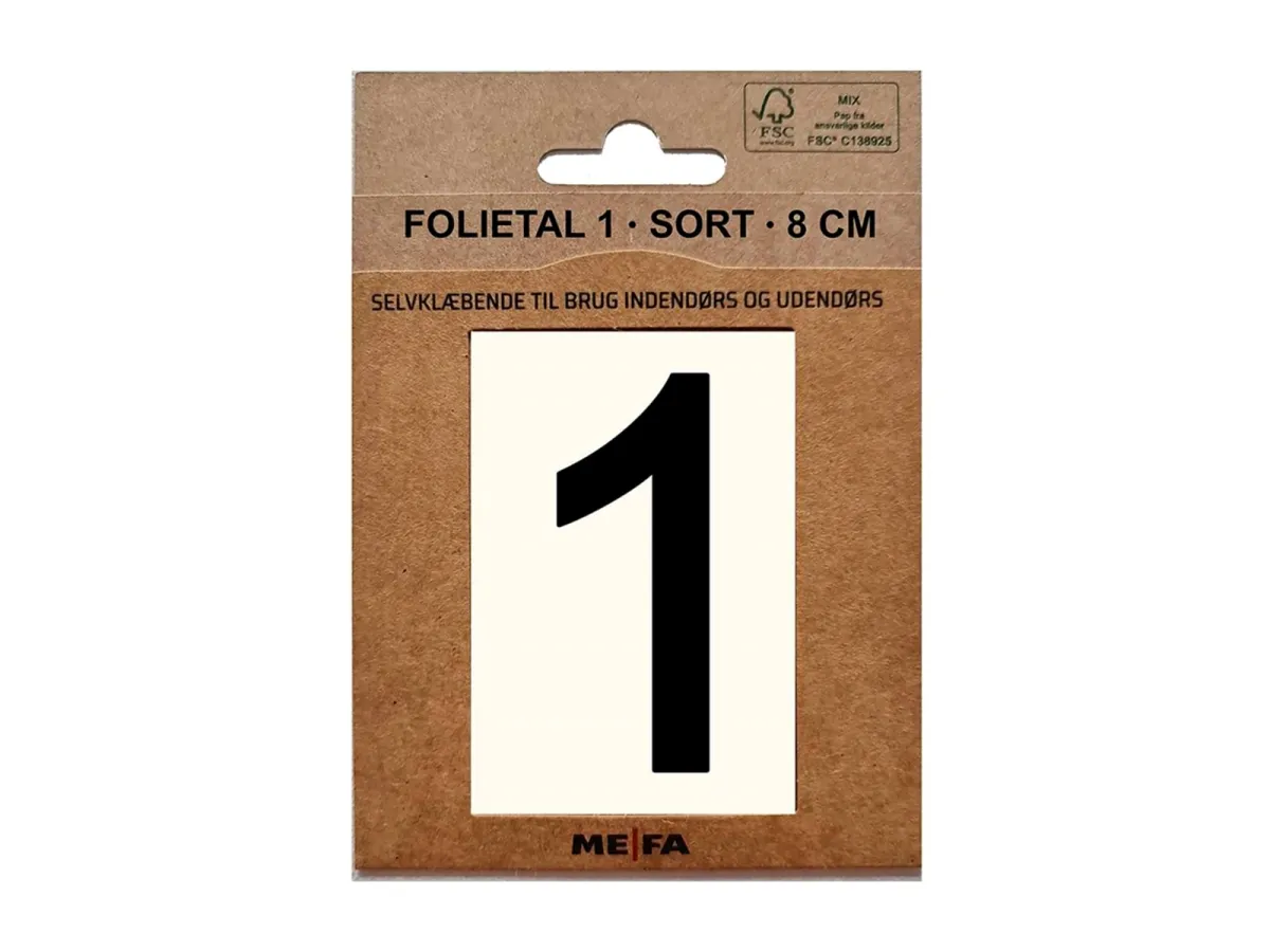 MEFA Foliennummer 1, Schwarz