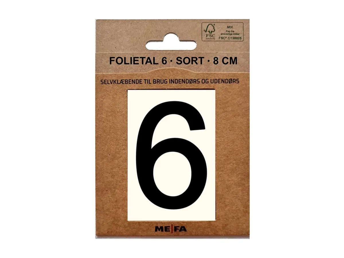 MEFA Foliennummer 6, Schwarz