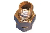 Megatherm Radiator coupling 1/2 concentric chromium plated