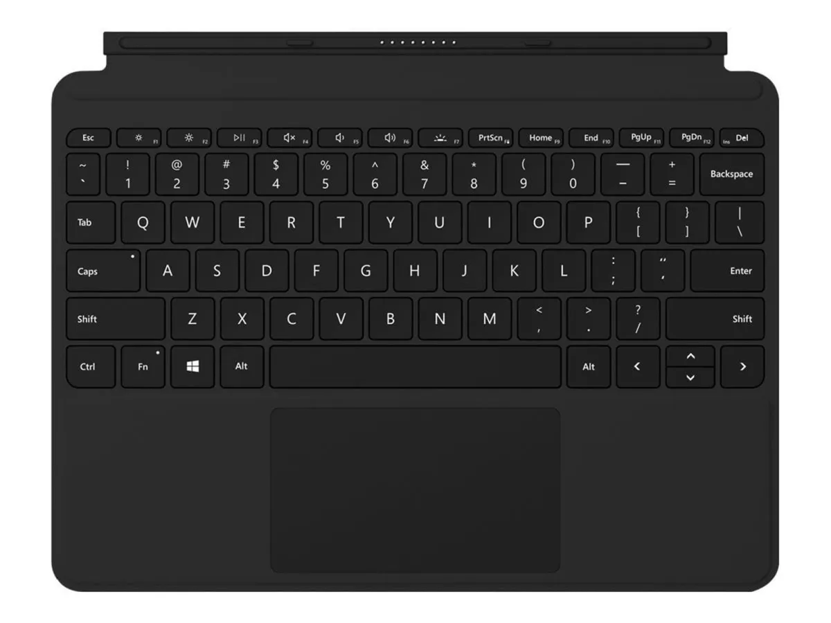 Microsoft Surface Go Type Cover - keyboard - with trackpad accelerometer - German - Tastaturen - Schwarz