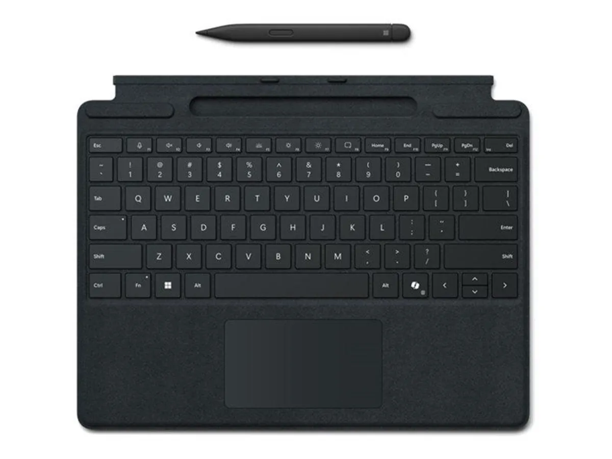 Microsoft Surface Pro Keyboard - Tastaturen - Italienisch - Schwarz