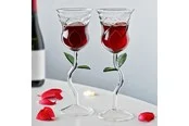 Mikamax Rose Wine Glass Set