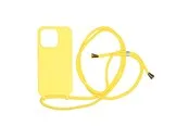 Mobile Origin Lanyard Case - yellow - iPhone 15 Pro