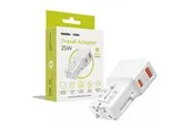 Mobile Origin Travel adapter 25W EU/US/UK/AU whi