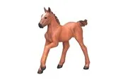 Mojo Horse World Arabian Foal Brown
