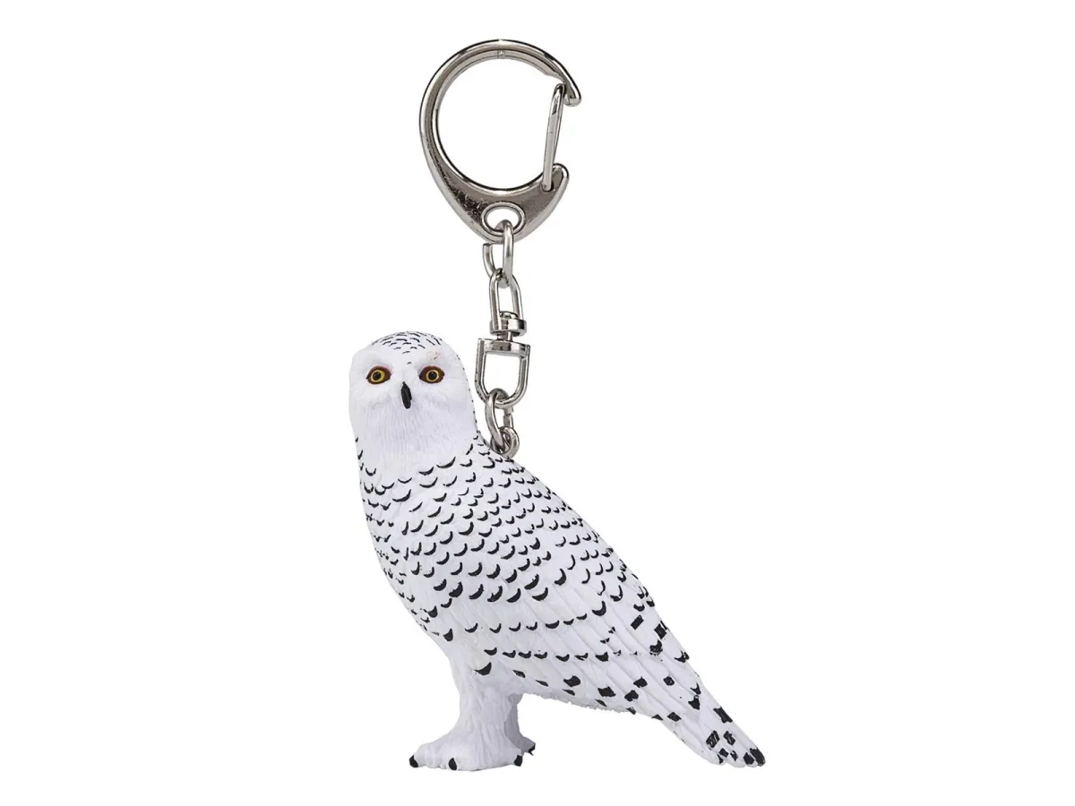 Mojo Keychain Snowy Owl