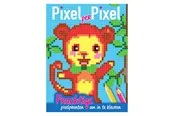 Mondikaarten Pixel Coloring Book Monkey