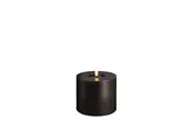Moods & More LED pillar candle - Melted Charcoal - 99x100 mm