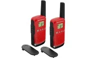 Motorola Talkabout T42 - Red - Twin Pack