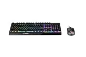 MSI Vigor GK30 combo - keyboard and mouse set - US - Tastatur & Maus Set - Englisch (US) - Schwarz