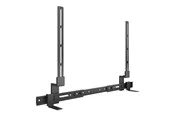 Multibrackets M mounting kit - integrated - for sound bar - universal with clamp - black 10 kg 86" 200 x 200 mm