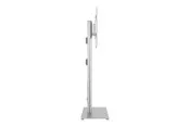 Multibrackets M Public Display Stand 145 HD Single Silver w. Floorbase 85" Up to 700 x 400 mm