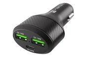 Natec Coney car power adapter - 2 x USB 24 pin USB-C