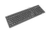 Natec Discus 2 - keyboard - QWERTY - US - black - Tastaturen - Englisch (US) - Schwarz