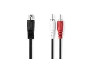 Nedis CAGL20200BK10 audio cable