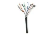 Nedis CCBG8599BK100S networking cable - Schwarz - 100 meter
