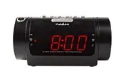 Nedis CLAR005BK - clock radio - AM/FM