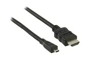 Nedis HDMI cable with Ethernet - 2 m