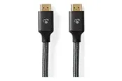 Nedis HDMI cable with Ethernet - 3 m