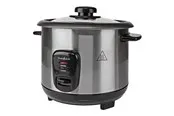 Nedis KARC110AL - rice cooker - black / silver