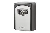 Nedis - key lock box - grey black