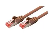 Nedis network cable - 10 m - brown - Brown - 10 meter