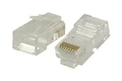 Nedis network connector - transparent - Transparent