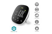 Nedis SmartLife Air Quality Meter Wi-Fi Incl. Display Humidity / Carbon Dioxide (CO2) / Temperature Android™ / IOS White / Black