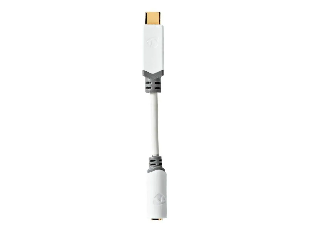 Nedis USB-C to headphone jack adapter - audio / USB - 10 cm