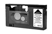 Nedis VCON110BK - video cassette adapter (VHS-C to VHS)