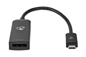 Nedis - video adapter - 24 pin USB-C to DisplayPort - 20 cm