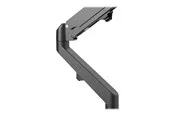 Neomounts DS70-700BL2 mounting kit - full-motion adjustable dual arm - for 2 LCD displays - black