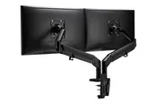 Neomounts DS70-810BL2 mounting kit - full-motion adjustable dual arm - for 2 LCD displays - black
